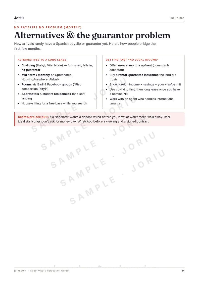 Spain Visa & Relocation Guide — Fill-in application templates